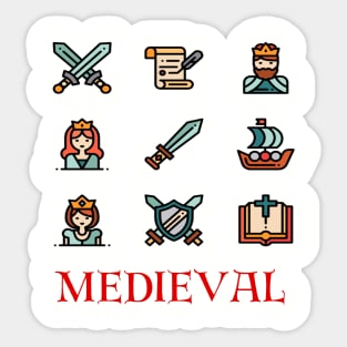 Medieval Sticker